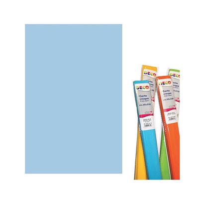 CARTA CRESPA 40GR ROTOLO 50X250 AZZURRO BABY 10713/12