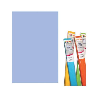 CARTA CRESPA 40GR ROTOLO 50X250 AZZURRO CIELO 10713/13