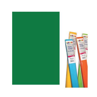 CARTA CRESPA 40GR ROTOLO 50X250 VERDE SCURO 10713/18