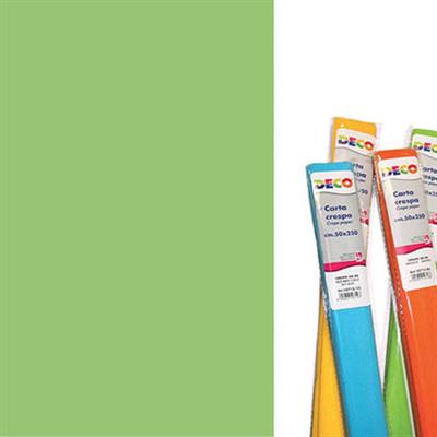 CARTA CRESPA 40GR ROTOLO 50X250 VERDE CHIARO 10713/16