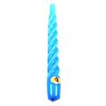 CANDELE TORTIGLIONE LACCATE CELESTE