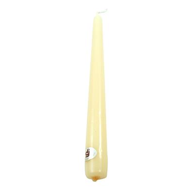 CANDELE CONICHE LACCATE AVORIO