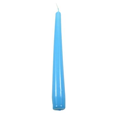 CANDELE CONICHE LACCATE CELESTE