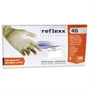 GUANTI IN LATTICE REFLEXX 40 PZ.100 SMALL