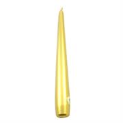 CANDELE CONICHE LACCATE ORO CM.21 PZ.6