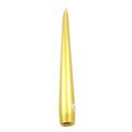 CANDELE CONICHE LACCATE ORO CM.21 PZ.6
