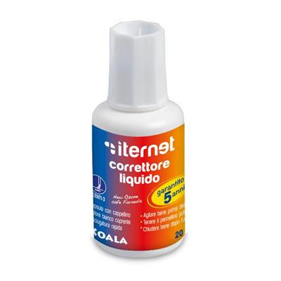 CORRETTORE LIQUIDO CON PENNELLO ML.20