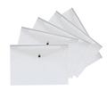 BUSTE TRASPARENTI C/BOTTONE A4 PZ.5 32,7X23,5 7019TR