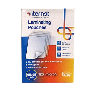 POUCHES 65X95 MM CRISTAL 125 MICRON PZ.100 7439