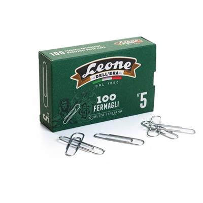 FERMAGLI LEONE N.5 PZ.100 4015