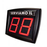 DISPLAY ELIMINACODE A 2 CIFRE LCD VIS001