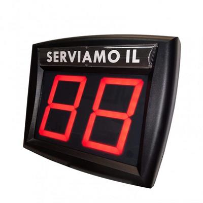 DISPLAY ELIMINACODE A 2 CIFRE LCD VIS001