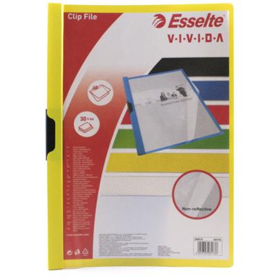 CARTELLE CLIP FILE ESSELTE GIALLE 563740