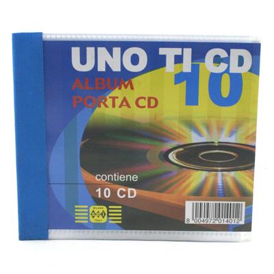 ALBUM PORTA CD/DVD PER 10 DISCHI