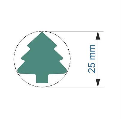 FUSTELLA EVA MM.25 ALBERO DI NATALE CPEF206