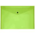 BUSTA CON BOTTONE A4 VERDE 15307