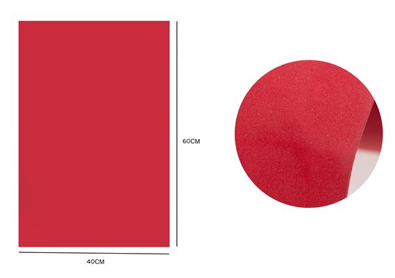 GOMMA EVA 40X60 2MM ROSSO HC62001