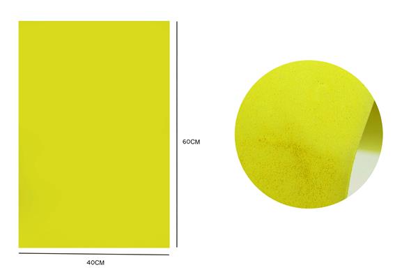 GOMMA EVA 40X60 2MM GIALLO SCURO HC62005