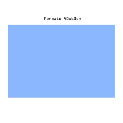 FOGLI FOAM EVA 40X60 AZZURRO EVA4060C49
