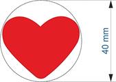 FUSTELLA MM.40 CUORE 04 CPP304