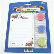 SET MEMO CON 3 BOTTONI MAGNETICI