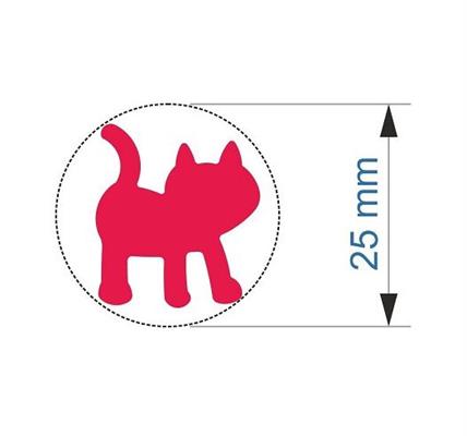 FUSTELLA EVA MM.25 GATTO CPEF222