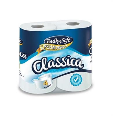 CARTA IGIENICA B.SOFT CLASSICA 4ROTOLI 2 VELI