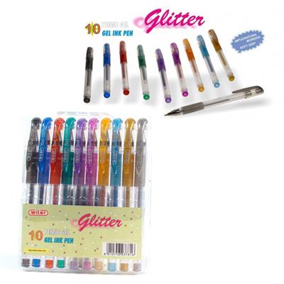 PENNE GEL GLITTERATE PZ.10 GEL10G