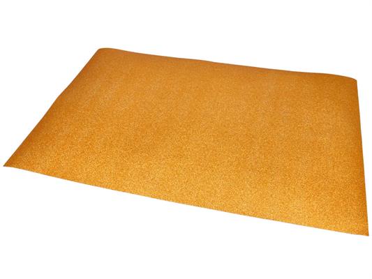 FOGLI FOAM EVA GLITTER ARANCIONE 40X60 EVAF4060C03