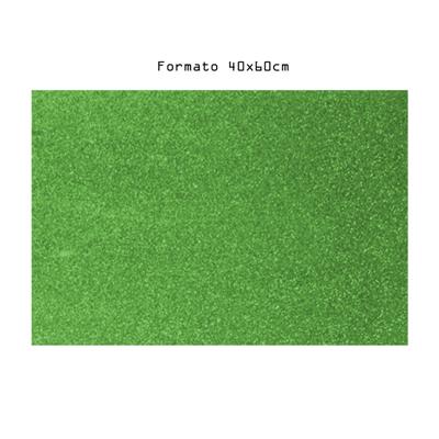 FOGLI FOAM EVA GLITTER VERDE 40X60 EVAF4060C10