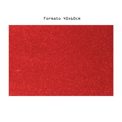 FOGLI FOAM EVA GLITTER ROSSO 40X60 EVAF4060C34