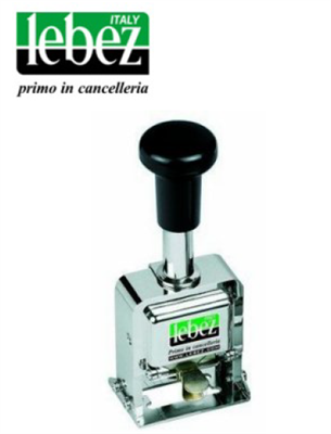 TIMBRO NUMERATORE 6 CIFRE LEBEZ 206L