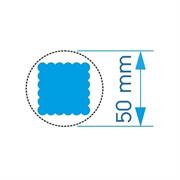 FUSTELLA MM.50 QUADRATO SMERLATO CPP415