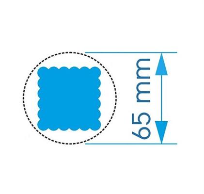 FUSTELLA MM.65 QUADRATO SMERLATO CPP502