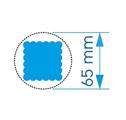 FUSTELLA MM.65 QUADRATO SMERLATO CPP502