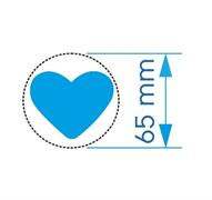 FUSTELLA MM.65 CUORE SMERLATO CPP504