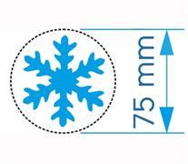 FUSTELLA MM.75 FIOCCO NEVE CPP603