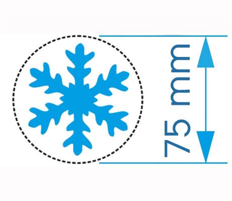 FUSTELLA MM.75 FIOCCO NEVE CPP603