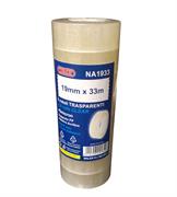 NASTRO ADESIVO 19MM X 33M TRASPARENTE NA1933