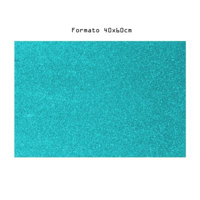 FOGLI FOAM EVA GLITTER AZZURRO 40X60 EVAF4060C29
