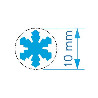 FUSTELLA MM.10 FIOCCO DI NEVE CPP003
