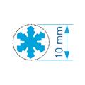 FUSTELLA MM.10 FIOCCO DI NEVE CPP003