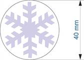 FUSTELLA MM.40 FIOCCO DI NEVE CPP303