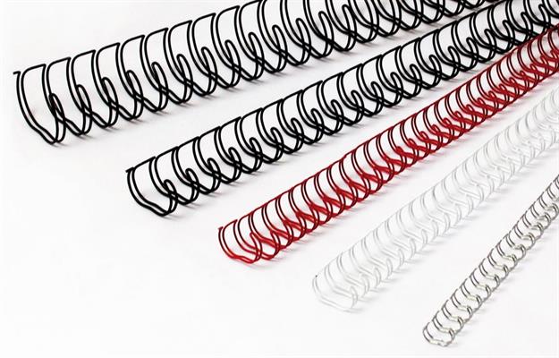 SPIRALI METALLO 12.7 SILVER PZ.100 G201210