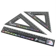 SET DISEGNO ZODIACO PZ.3 - 2 SQUADRETTE E 1 RIGHELLO