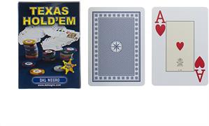 CARTE DA GIOCO TEXAS HOLD'EM PVC