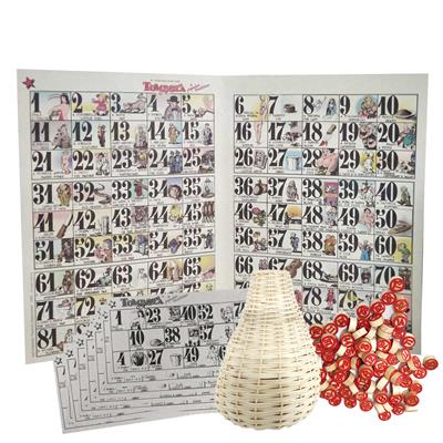GIOCHI TOMBOLA NAPOLETANA IN BUSTA 24 CARTELLE