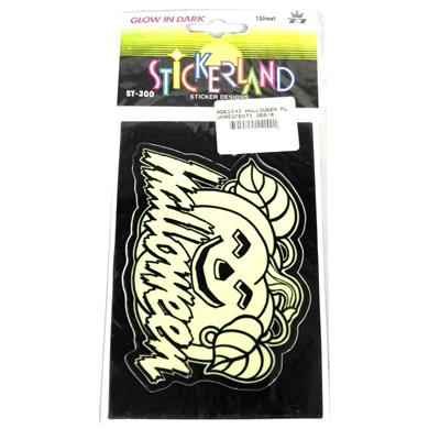 ADESIVI HALLOWEEN FLUORESCENTI 360/0