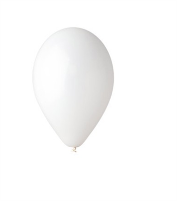 PALLONCINI MONOCOLORE PZ.25 BIANCHI