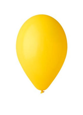 PALLONCINI MONOCOLORE PZ.25 GIALLI